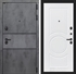 Входная металлическая дверь Лабиринт INFINITY 23 - Белый софт - фото 26441