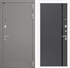 Входная металлическая дверь Лабиринт FORMO 22 - Графит софт, черная вставка - фото 26472