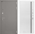 Входная металлическая дверь Лабиринт FORMO 22 - Белый софт, черная вставка - фото 26473