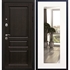 Входная металлическая дверь Премиум -H Пастораль Белый Ясень с Зеркалом - фото 27136