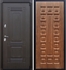 Входная металлическая дверь ESTET ФЛ-183 Орех темный - фото 33534