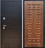 Входная металлическая дверь Нова Лабиринт ФЛ-183 Орех темный - фото 42554