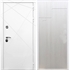 Белая Входная металлическая дверь Олимпия ФЛ-246 Лиственница беж - фото 49015