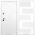 Белая Входная металлическая дверь Олимпия ФЛ-185 Белый силк сноу - фото 49067