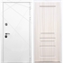 Белая Входная металлическая дверь Олимпия ФЛ-243 Сандал белый - фото 49100