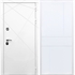 Белая Входная металлическая дверь Олимпия ФЛ-290 Белый силк сноу - фото 49104