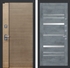 Входная металлическая дверь Лабиринт RITM-РИТМ 20 - Бетон темный, зеркальные вставки - фото 70778