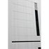 Входная металлическая дверь Лабиринт ART графит 02 - Сандал белый, стекло черное - фото 71713