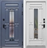 Входные двери Айсберг -2 с терморазрывом и ковкой, стеклопакетом, Эмаль белая - фото 72192