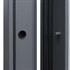 Входная металлическая дверь АСД Челси с Зеркалом Силк Титан / Белый матовый - фото 72395