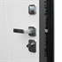 Входная металлическая дверь АСД Дуэт Б Бетон темный | Белый матовый - фото 72488