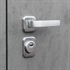 Входная металлическая дверь АСД Дуэт Б Бетон темный | Белый матовый - фото 72491
