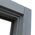 Входная металлическая дверь АСД Лира Темный бетон | Белый матовый - фото 72502