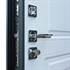 Входная металлическая дверь АСД Лира Темный бетон | Белый матовый - фото 72505