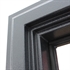 Входная металлическая дверь АСД Техно XN 91 U Букле Графит | Белый матовый - фото 72572