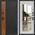 Входная дверь Престиж black фл-251 с зеркалом Лиственница - фото 78878
