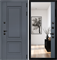 Входная дверь Интеко Афина Графит Графит - с зеркалом панорама 49018