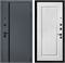 Входная дверь Интеко Агат Графит фл-119 Белый мат 48963