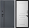 Входная дверь Интеко Агат Графит Классика Белый мат 48971