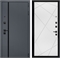 Входная дверь Интеко Агат Графит Лучи Белый мат 48973