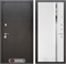 Входная дверь SILVER 31 - Белый софт, зеркальная вставка с тонировкой 49111