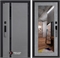 Входная дверь Пиано Смарт 2.0 с зеркалом 18 - Бетон светлый 55465